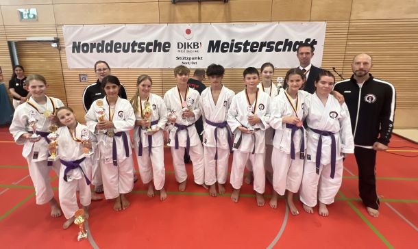 Team des Kyotokan bei der Nord-DM 2025